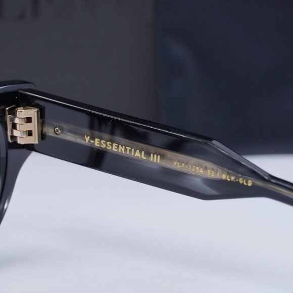 Valentino V-ESSENTIAL - III VLX-125A Square Eyeglasses - Black Swirl 52mm - Picture 7 of 9